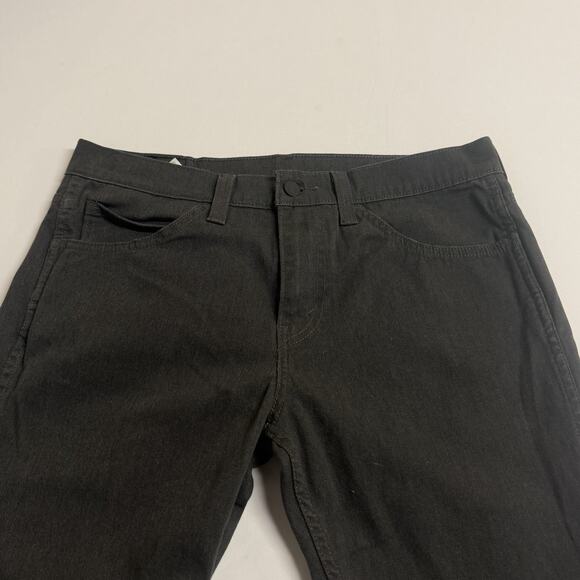 LEVIS 511 Black-Label DARK GREY Size 32x32 Straight-Leg Slim-Fit Denim Jeans - Picture 6 of 13